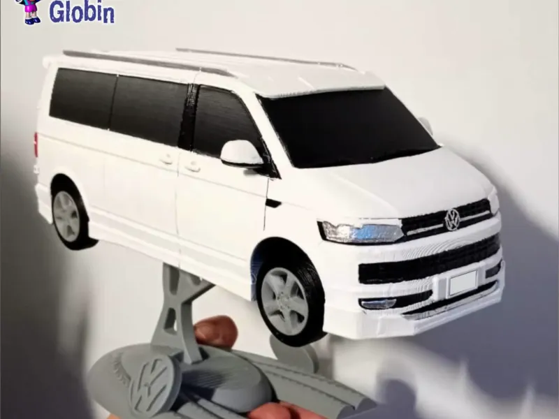 Volkswagen T6 Multivan + Suporte de Pedestal + Chaveiro