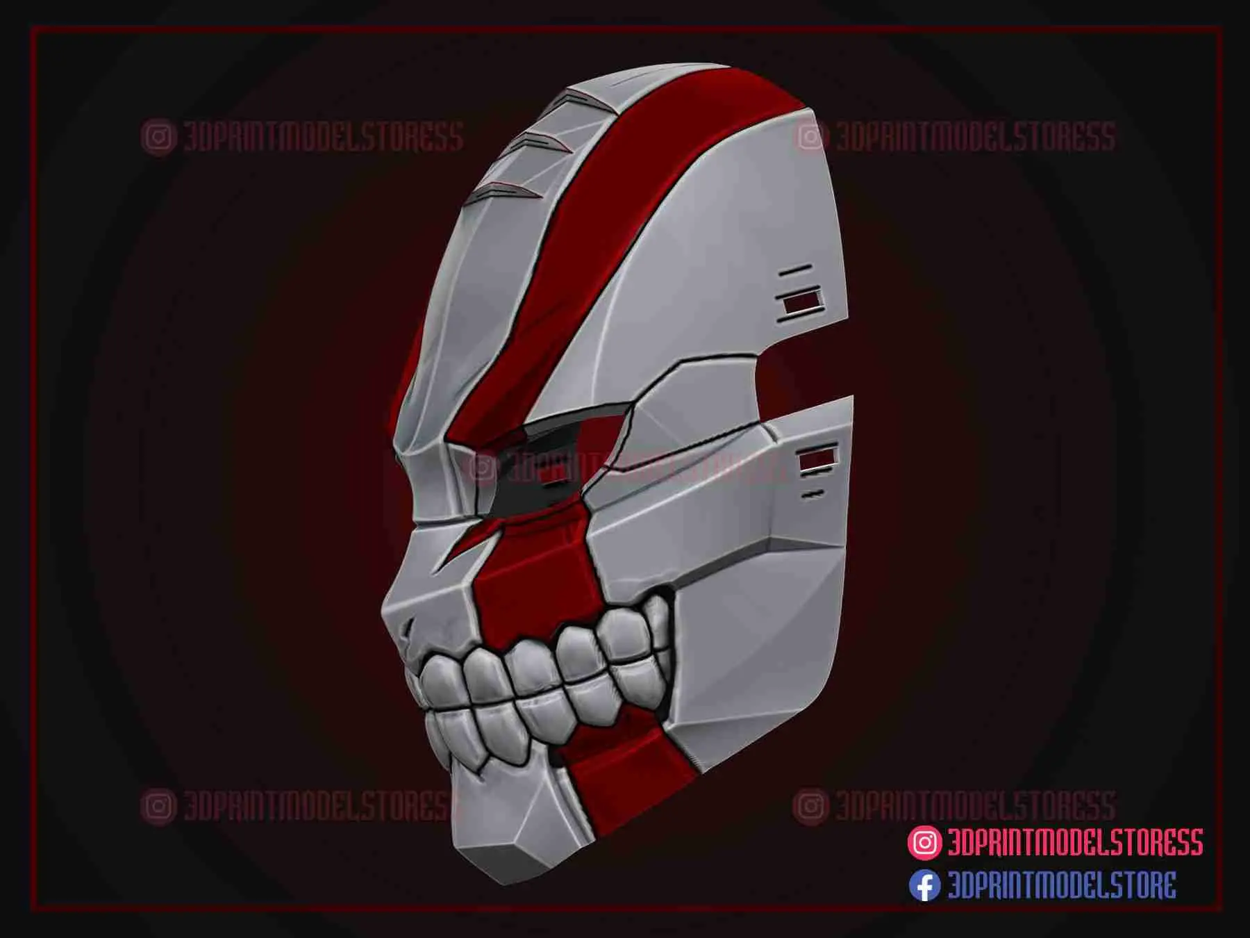 Hollow Mask - Bleach Anime Cosplay Halloween Costume