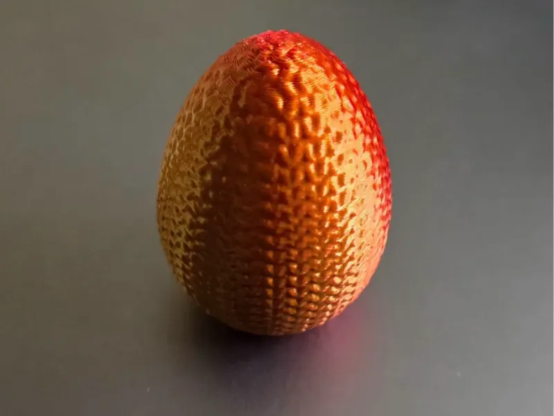 Ovo de malha trançada