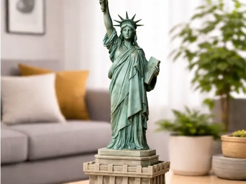 Statue of Liberty STL File for 3D Printing | Unique Home Dec