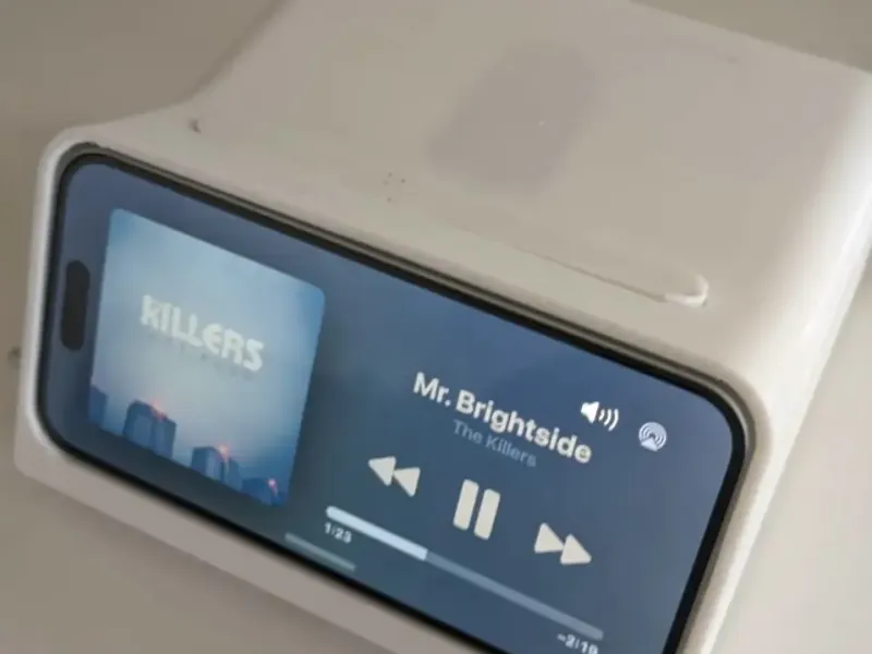Suporte de mesa de cabeceira para iPhone 16 Pro