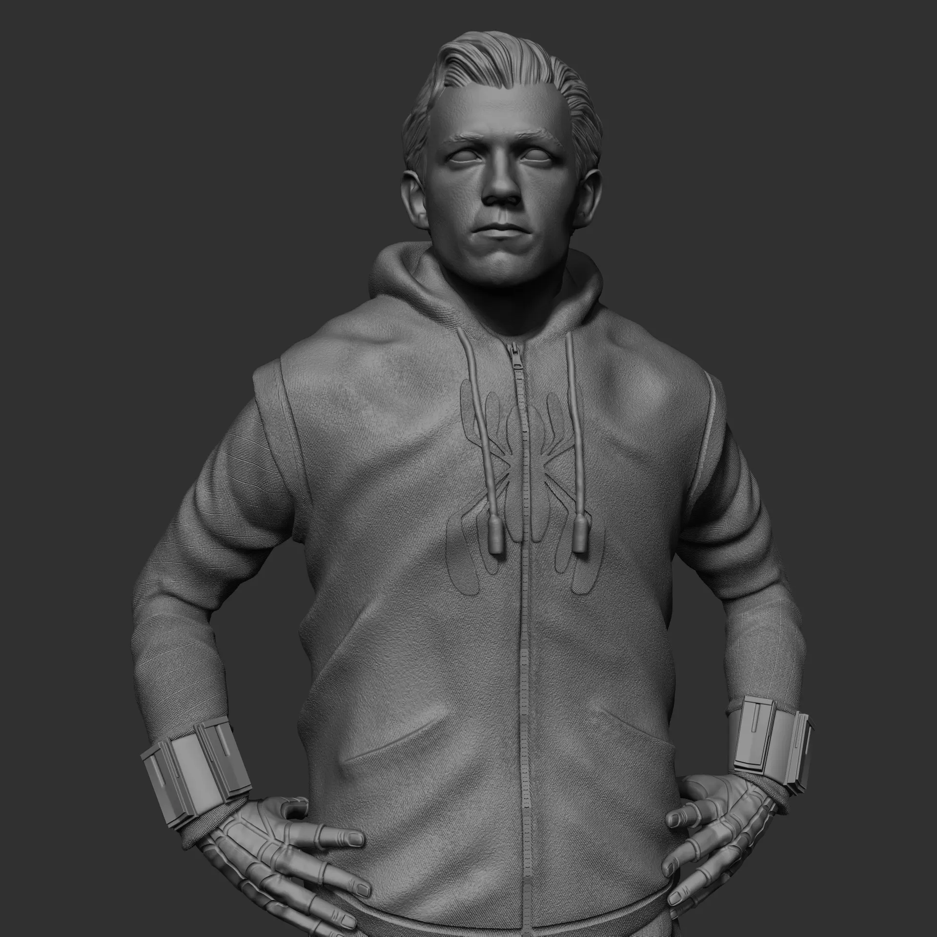 Spiderman Homemade Suit - fan art