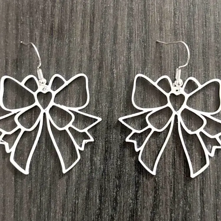 Graceful Bow - Earrings