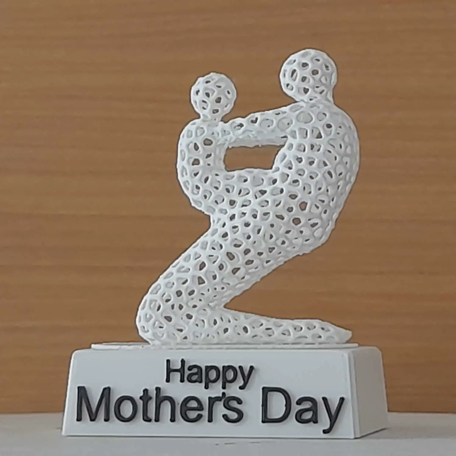 Feliz Dia da Mãe, presente impresso em 3D