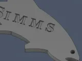 Брелок caychain Simms-0