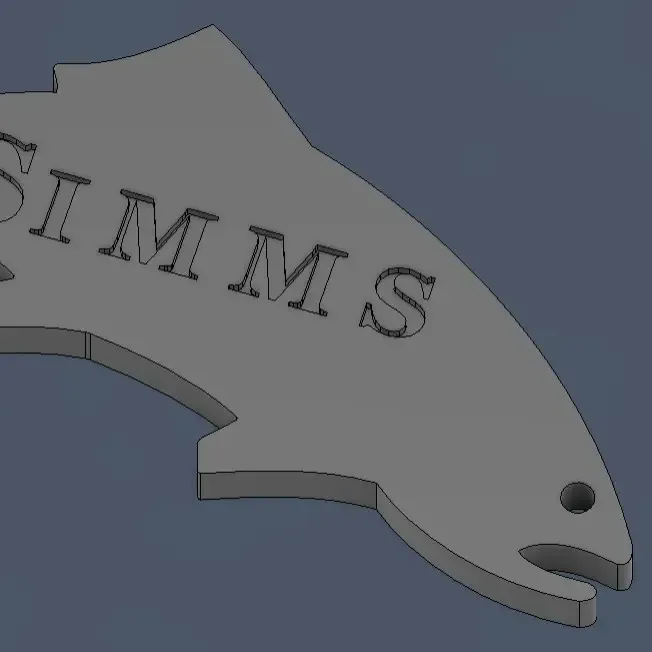 Брелок caychain Simms