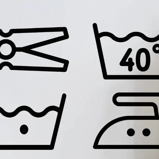 laundry room symbol sign