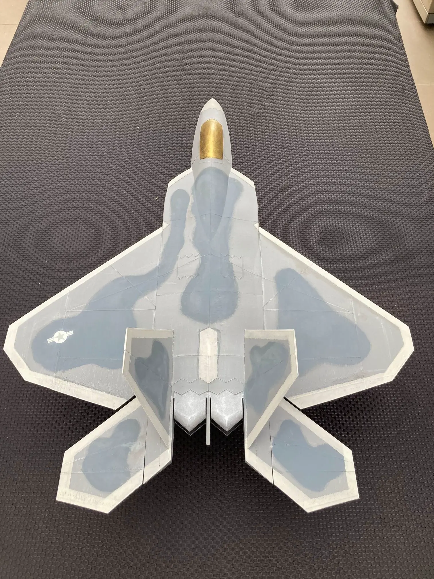 Lockheed Martin F-22 Raptor 700mm span EDF Flyable RC Jet