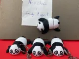 Flexi Panda Keychain Fridge Magnet-5