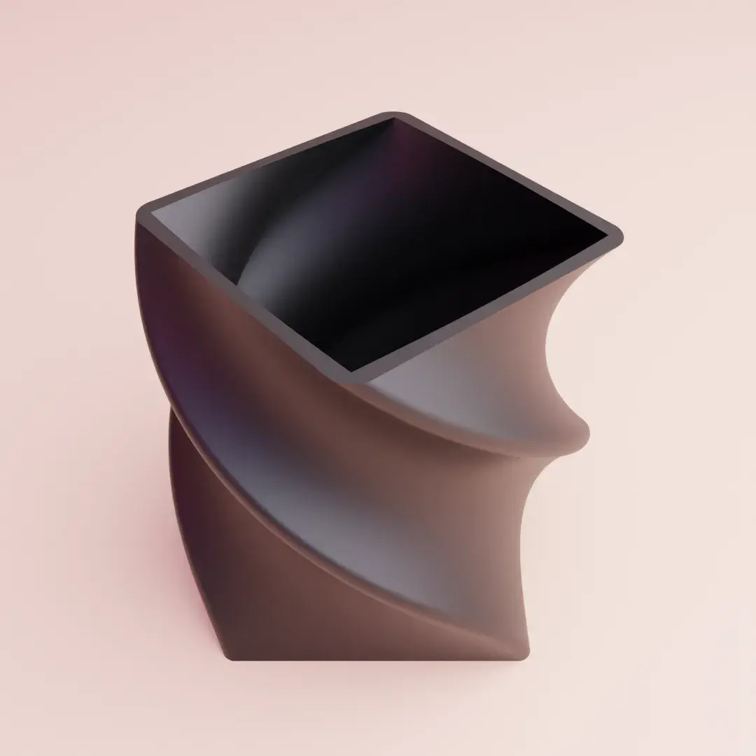cool pencil holder twisted box