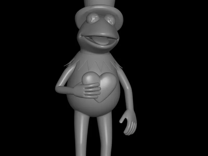 Kermit Stl Model