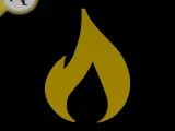 Simple Flame Symbol - 2D Art-0