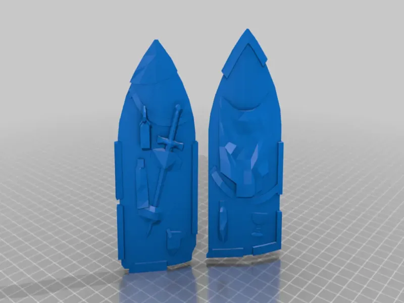 pilgrim shields - bretonnians - gubbins