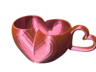 Valentine's Day Heart Mug