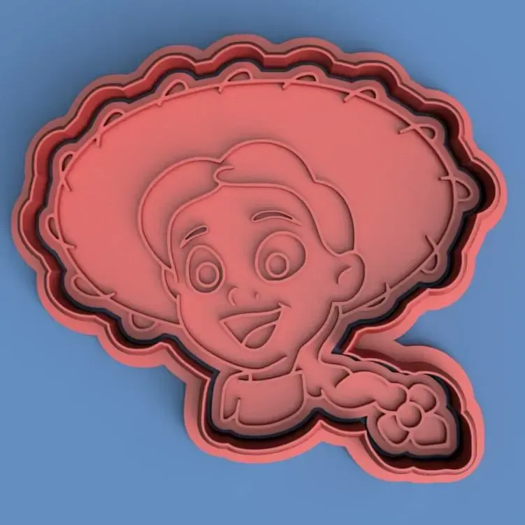 Toy story cutter + stamp - Jessie