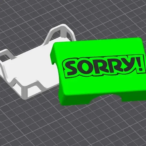 SORRY card holder