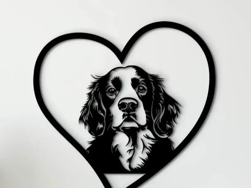 Cœur Epagneul Springer