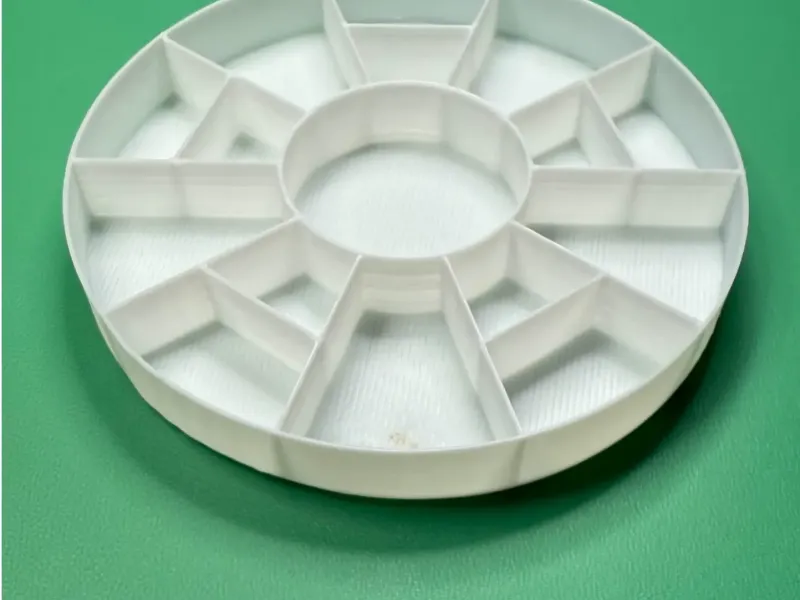 Watchmaker round parts tray insert