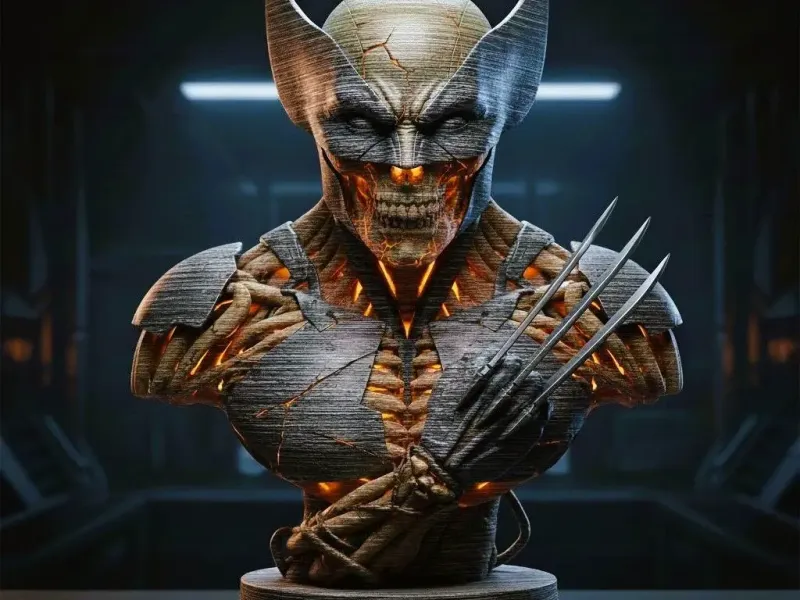 Wolverine (Marvel) - Bust Skull Collection