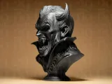 Dracula Bust-3
