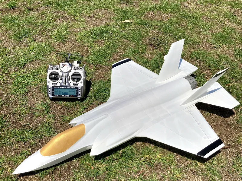 Lockeed Martin F-35A Lightning II 720mm EDF Uçabilir RC Jet