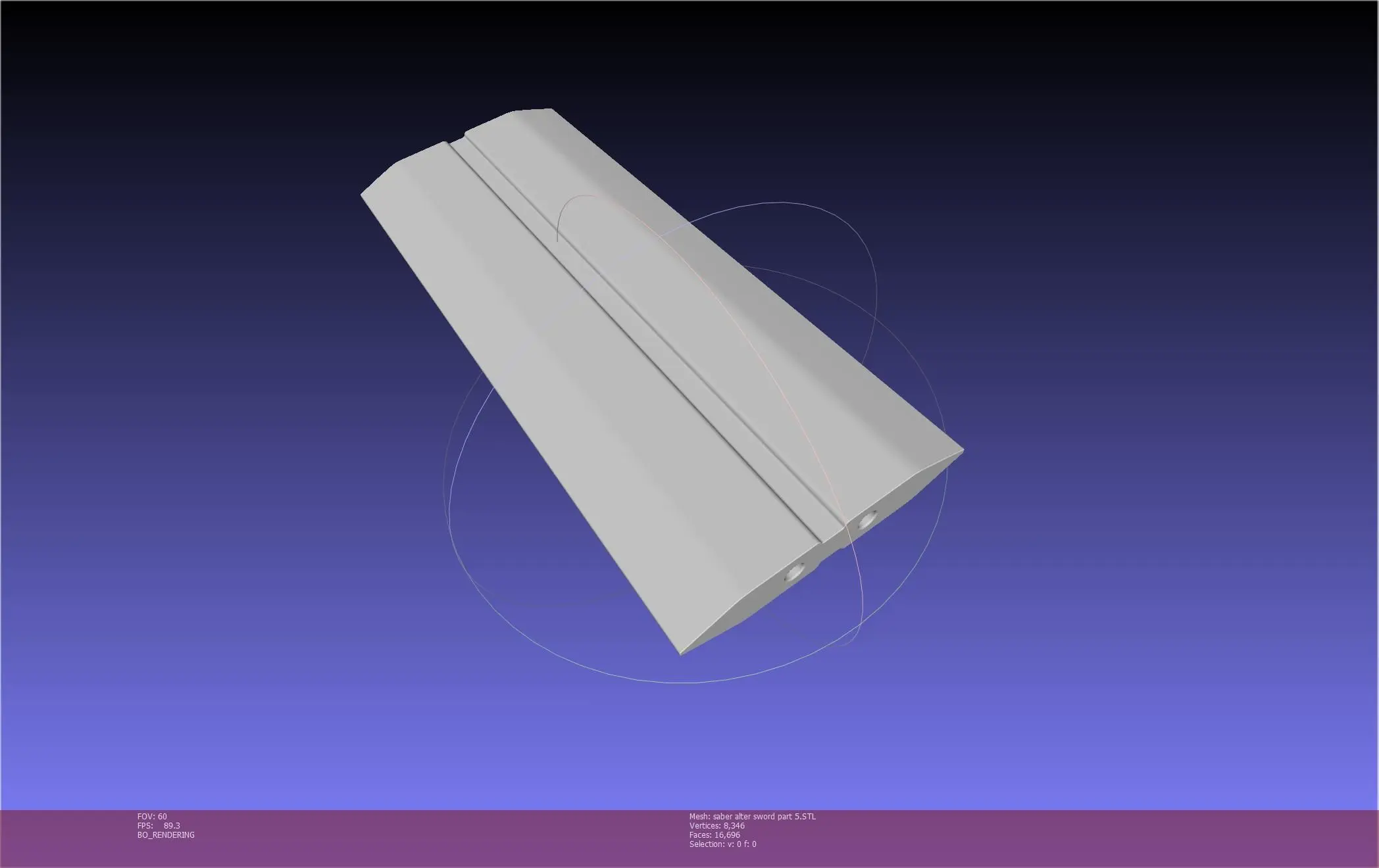 Fate Saber Alter Sword Printable Assembly