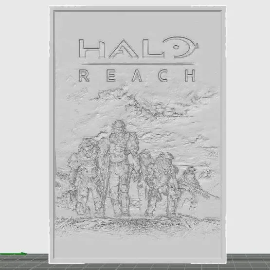 Litofania de Halo reach