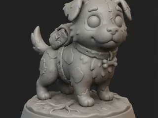 Patchwork Puppy Adventurer