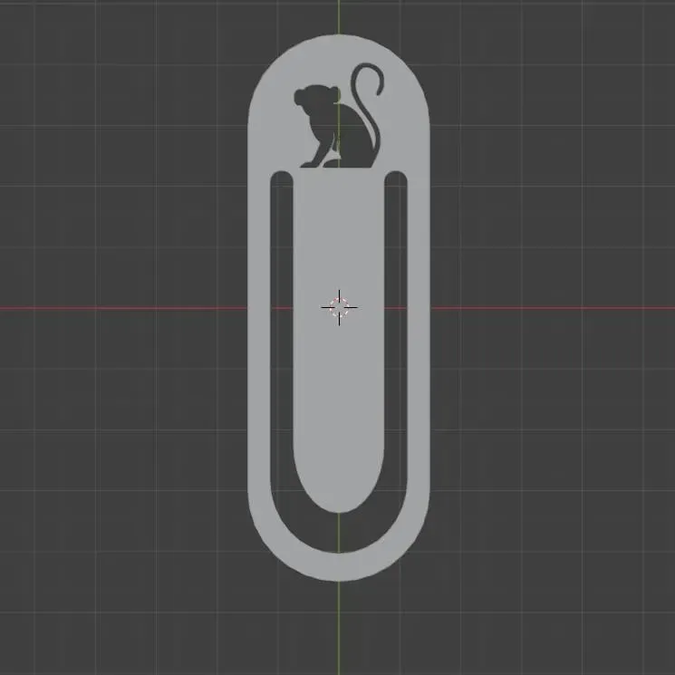 Monkey bookmark