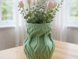 Root Form Planter with Organic-0