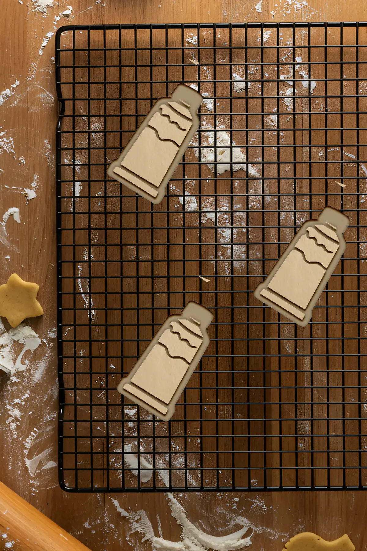 Home Decorations & Ornaments STL Download - Paint Box Cookie Cutter ...