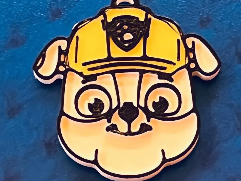 Keychain Rubble - Paw Patrol