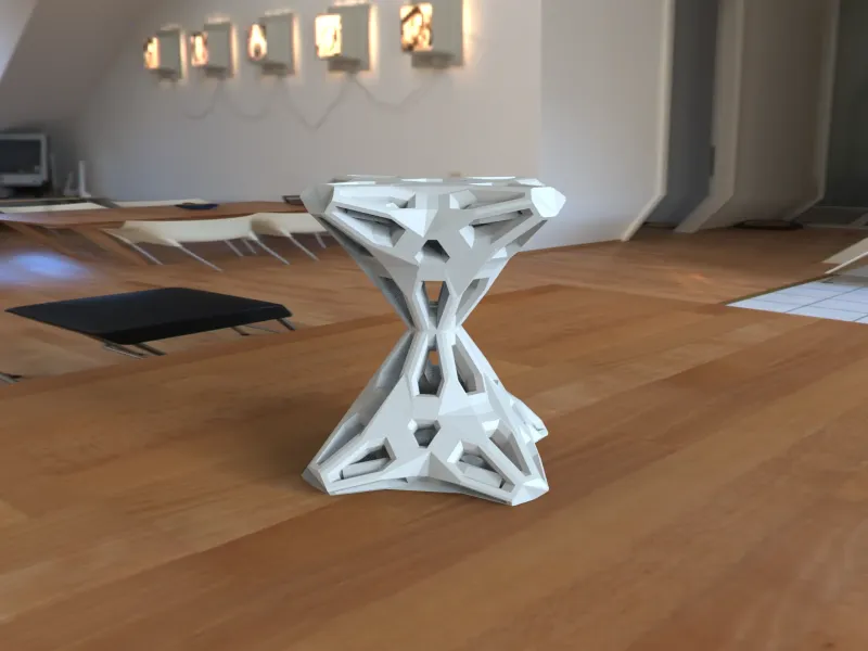 Décoration de table de Noël