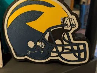Michigan Football Helmet Lightbox