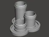 Simple 3 Column Planter - 2 versions-0