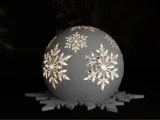 Candle holder snowflake-2