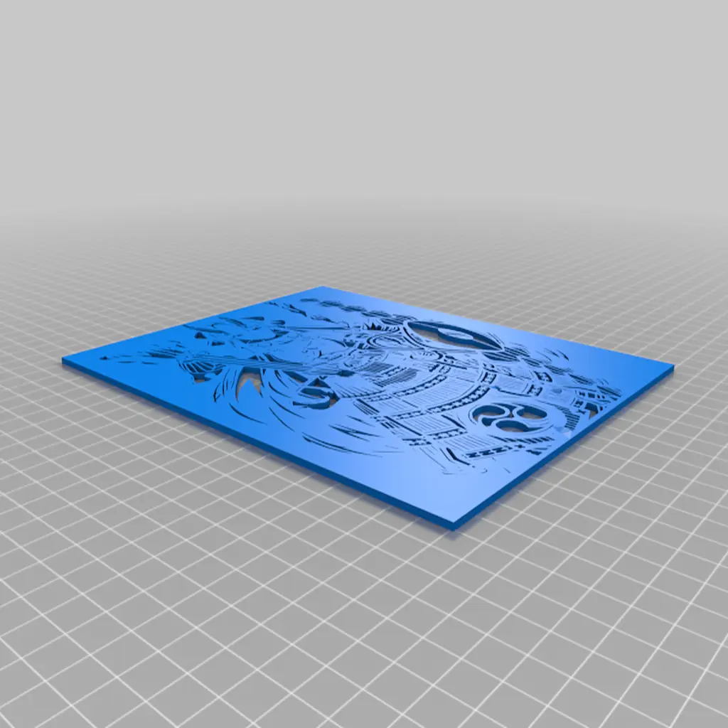Free Digital Art STL Download - Tomoe Gozen stencilby SMT_M 🦊