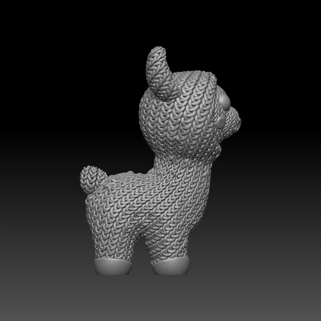 Knitted Lama