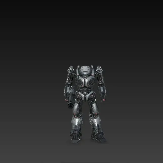 Robot de guerra de los mercenarios