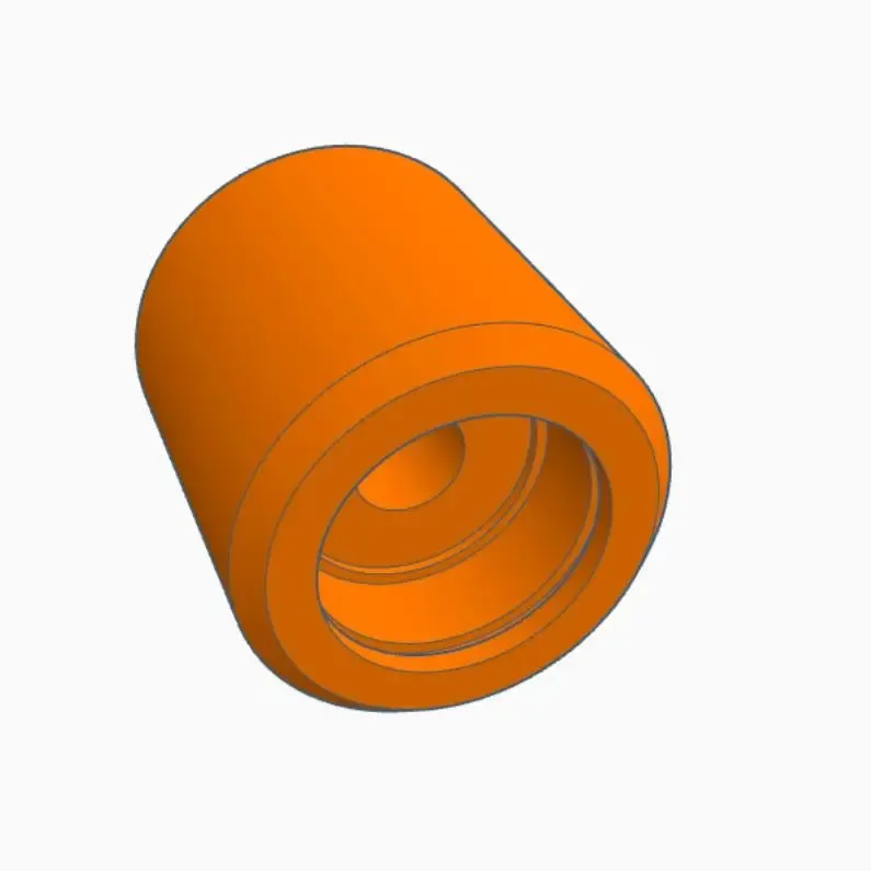 Roda rolamentada para móveis