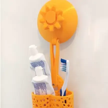 Suction cup bathroom basket (fully printed)