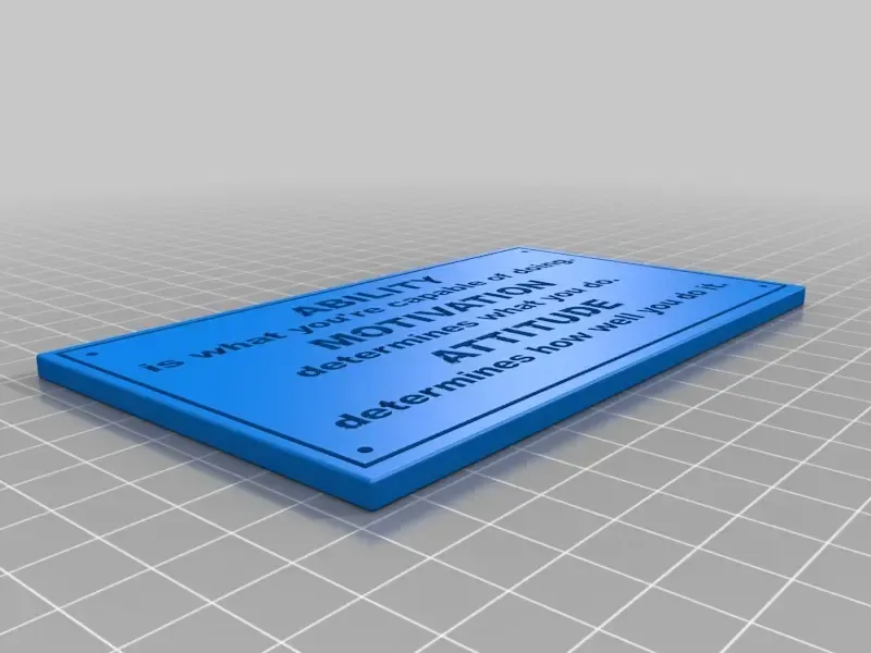 Ability Plaque