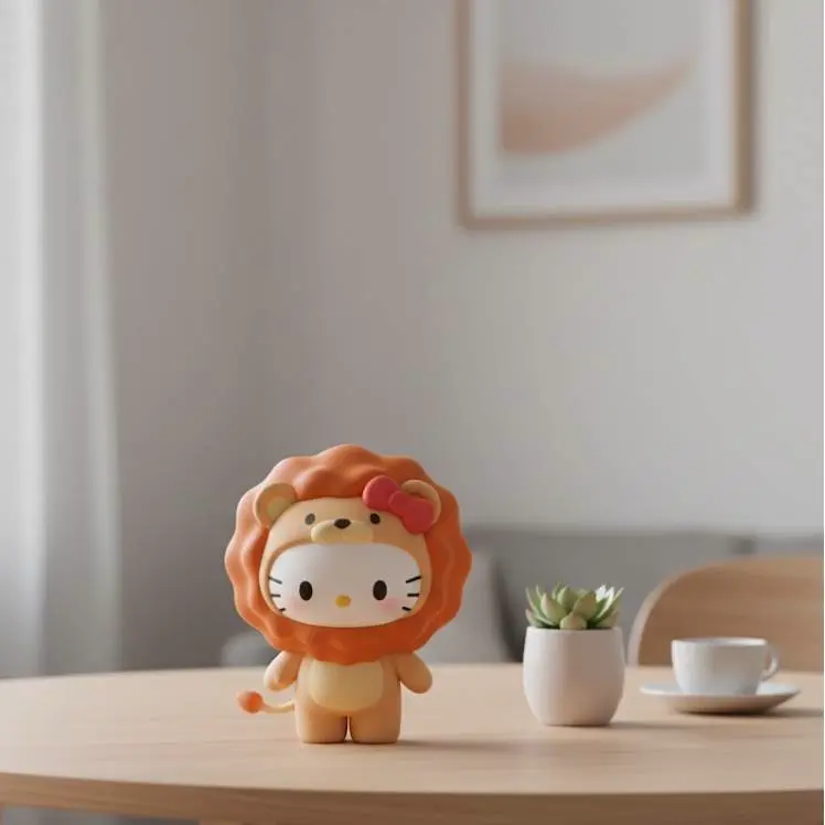 Hello Kitty Lion Costume 3D Model STL