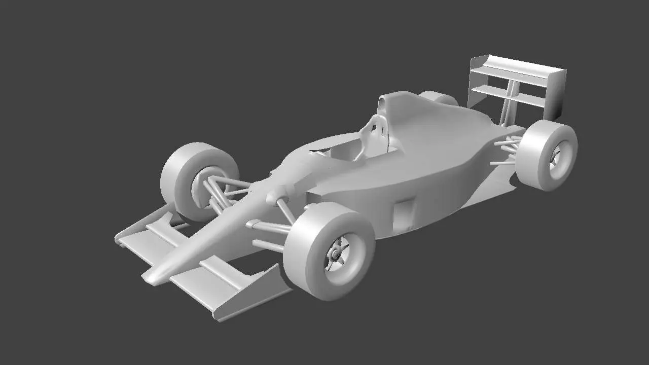 Ferrari F1 Low Poly | 3D models download | Creality Cloud