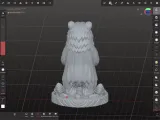 Rustic Bear Totem-2