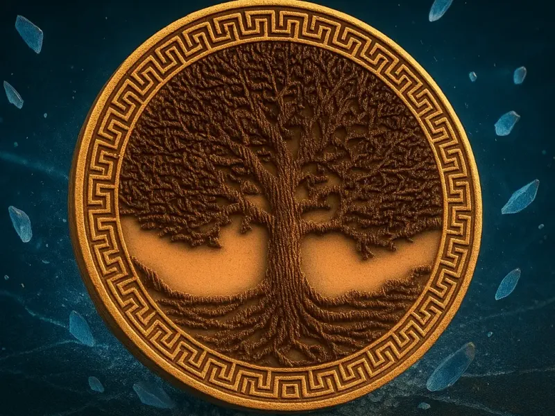 [V6] Tree of Life symbol. Celtic style