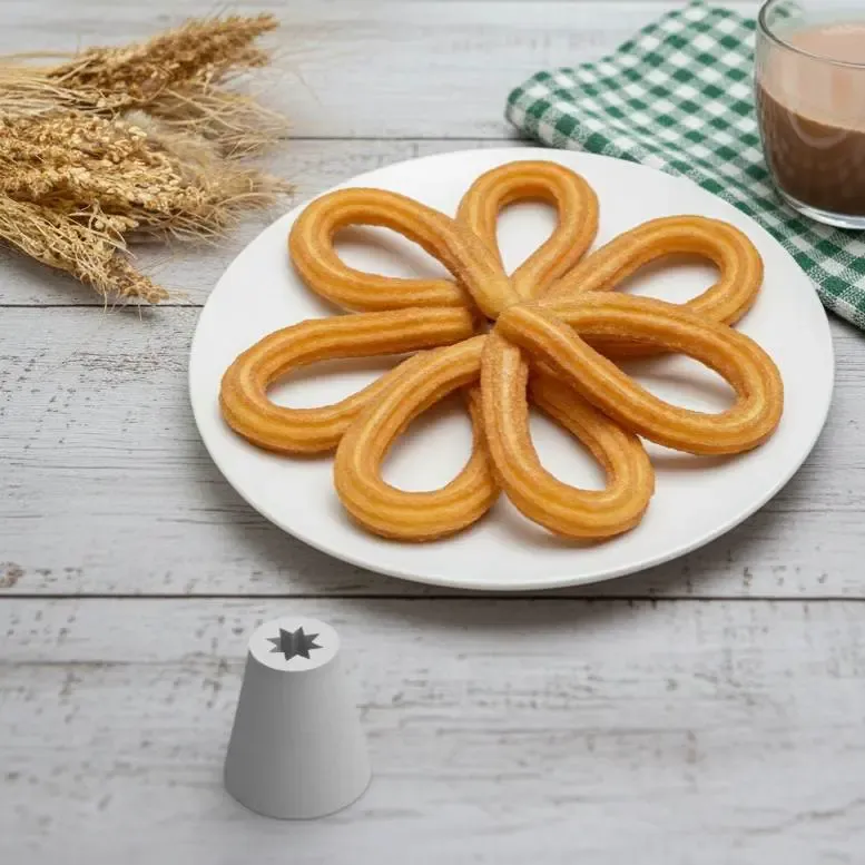 Churro Nozzle for Pastry Bag - 3D Printable