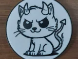 Devil Cat Coaster-0