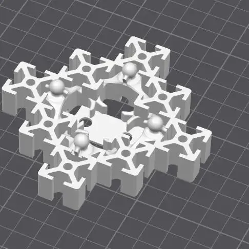 Konomi Quad Spine 2020 T-Slot Diamond KE Top Mount
