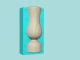 Candle Mold A03 - Molding Maker Wick Template-5